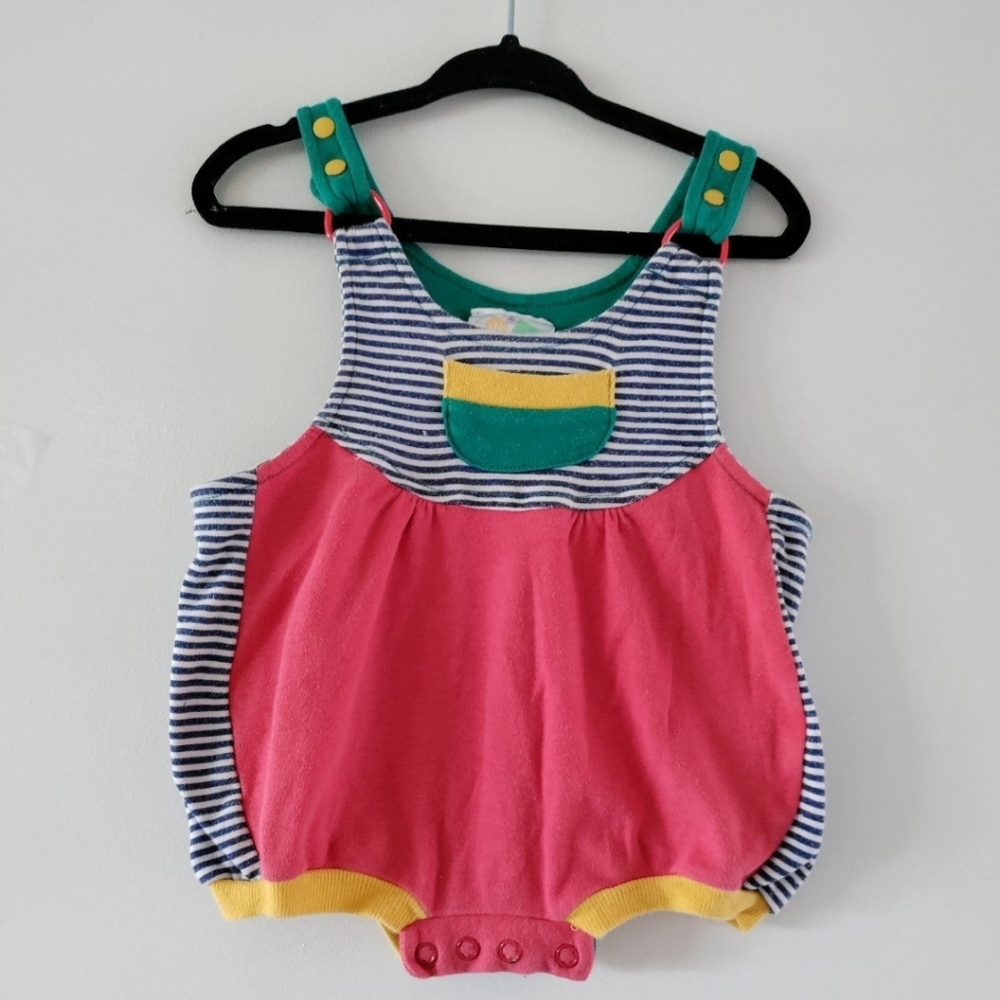 Vintage Neutral gender overall romper
